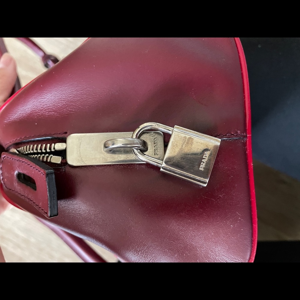 COPY - Prada leather bowling bag - Picture 11 of 16